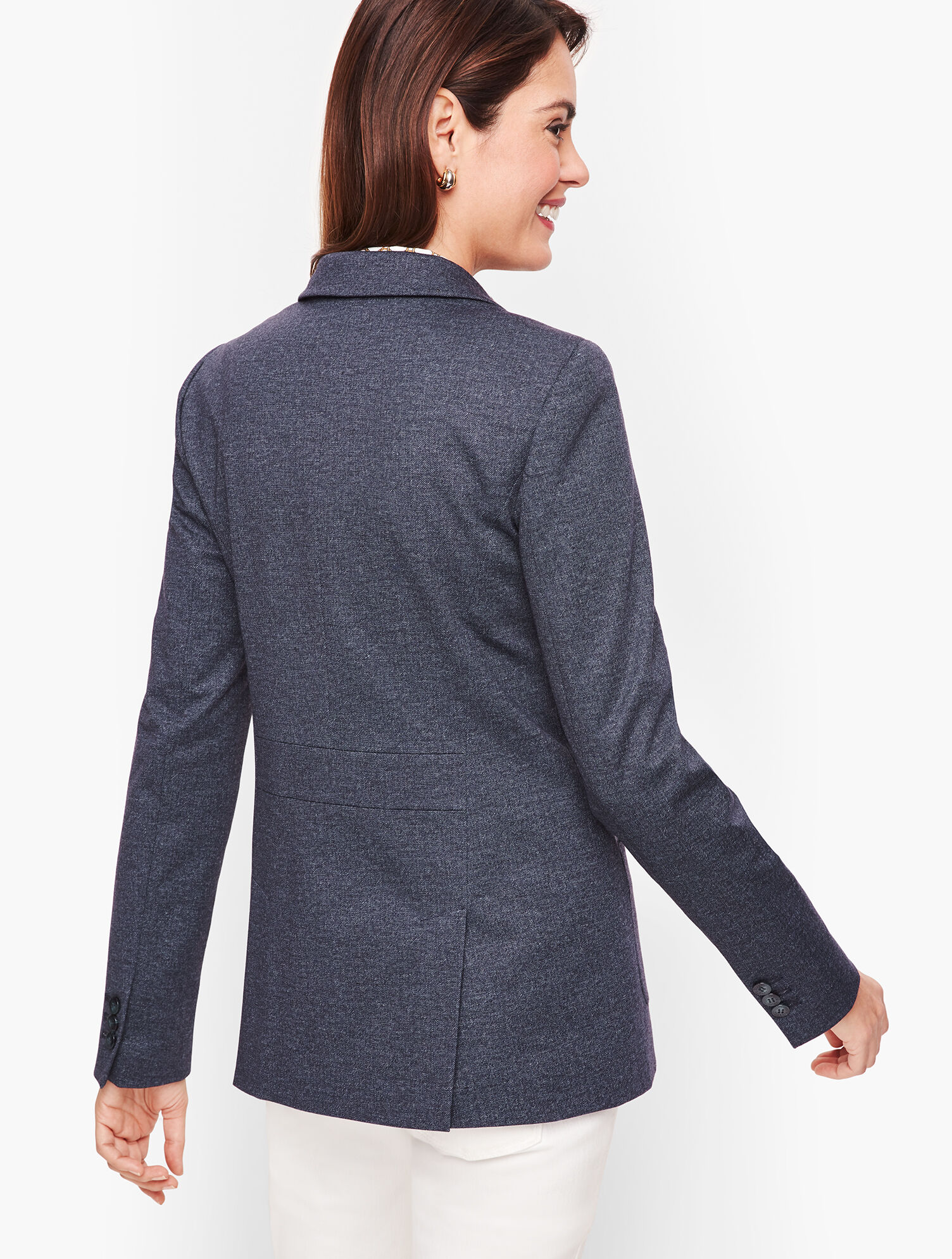 Aberdeen Knit Blazer - Twill Piqu&eacute;