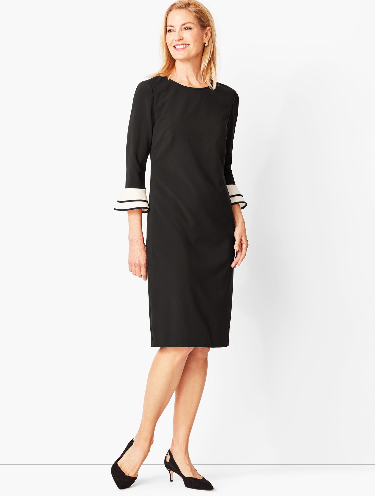 shift dress black and white Ramona Shift Dress main image 0