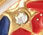 Ribbon Firework Brooch