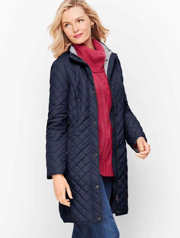 Long Quilted Coat