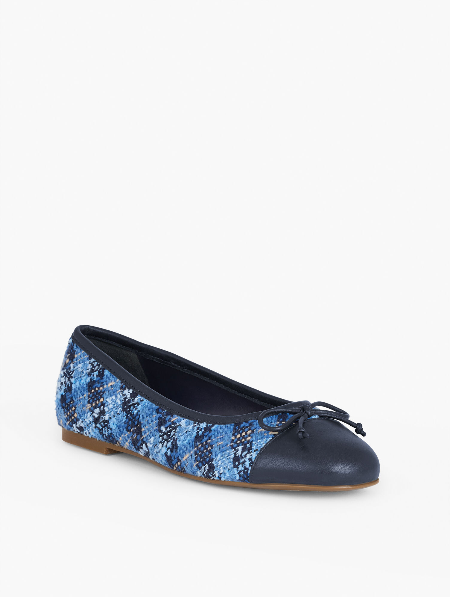 Blair Nappa Ballet Flats - Exquisite Tweed | Talbots