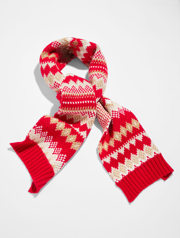 Twilight Fair Isle Scarf