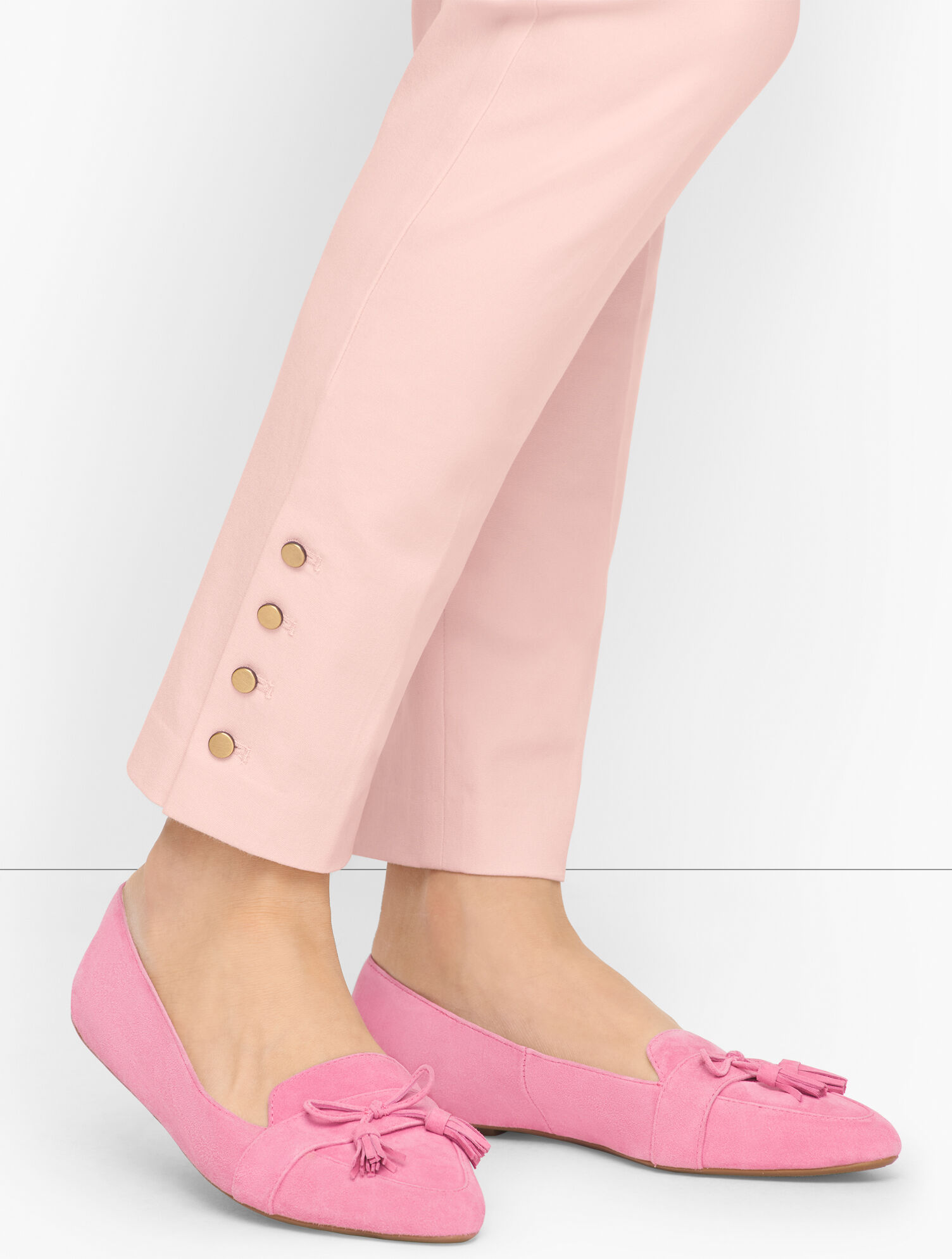 Talbots Chatham Ankle Pants - Button Hem