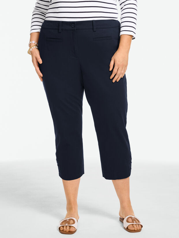 Heritage Twill Capri Pants