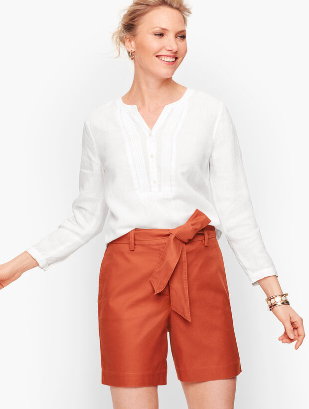 White Linen Popover
