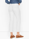 Flare Kick Crops - Lined White