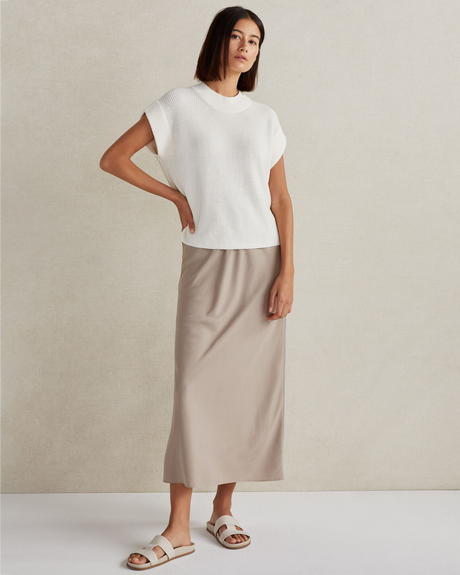 Modal Slip Skirt