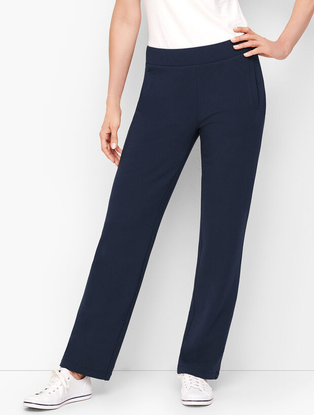 Pima Terry Relaxed Leg Pants
