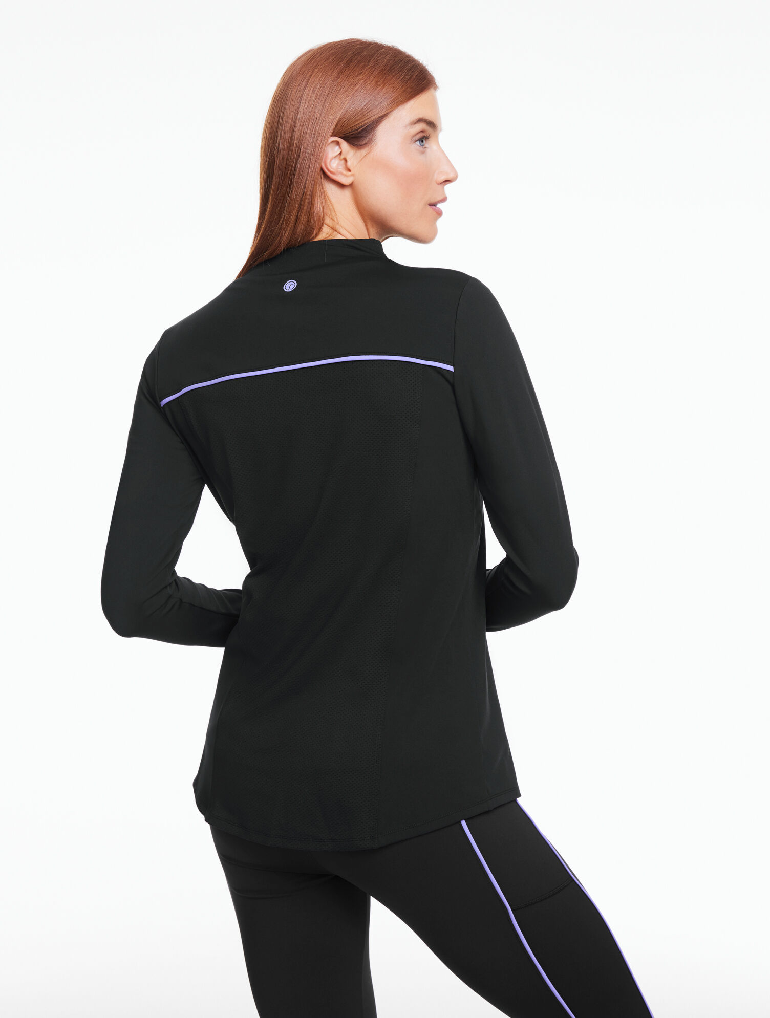 Performance Compression Full-Zip Jacket - Contrast Piping