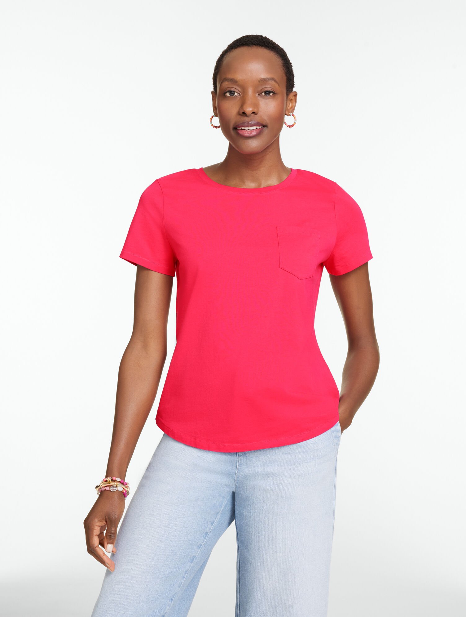 Patch Pocket Short Sleeve Tee