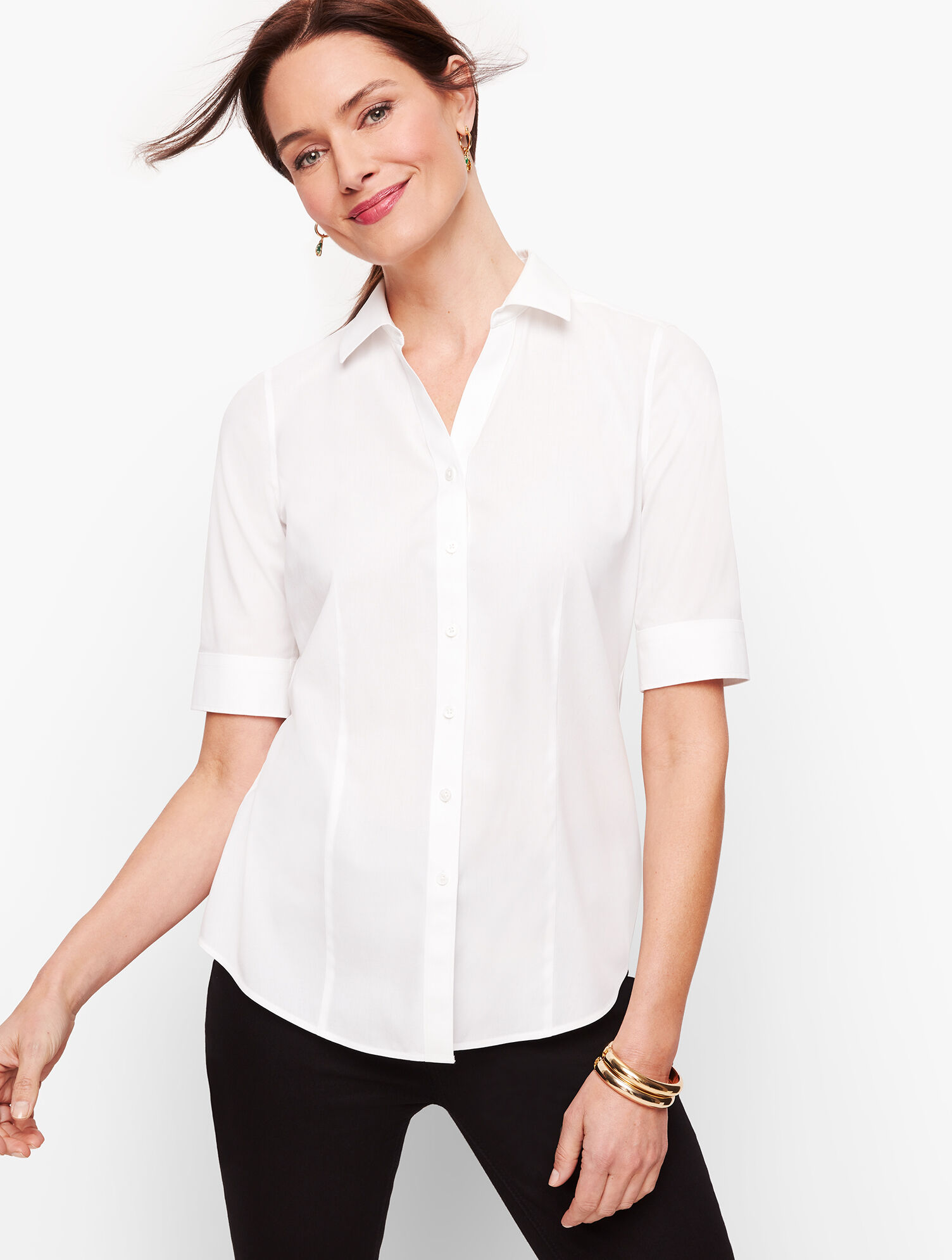 twill dress shirt Slub Twill Shirt with Snaps, Olive / L