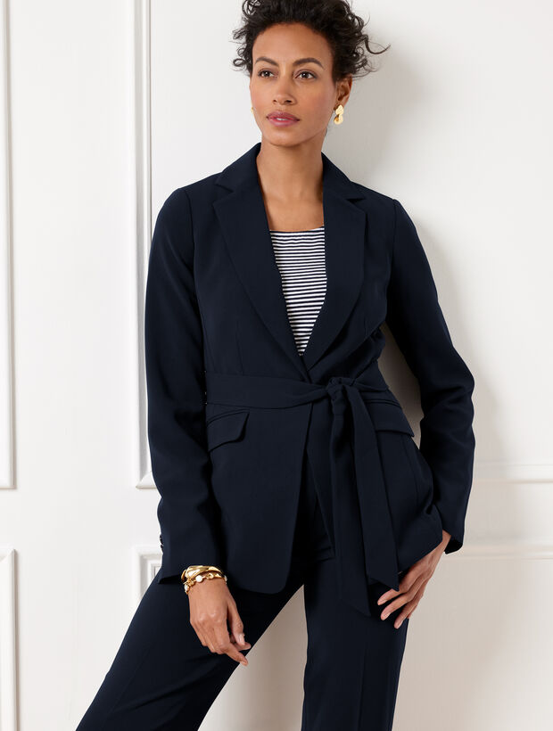 Tie Back Shift Blazer main image 1