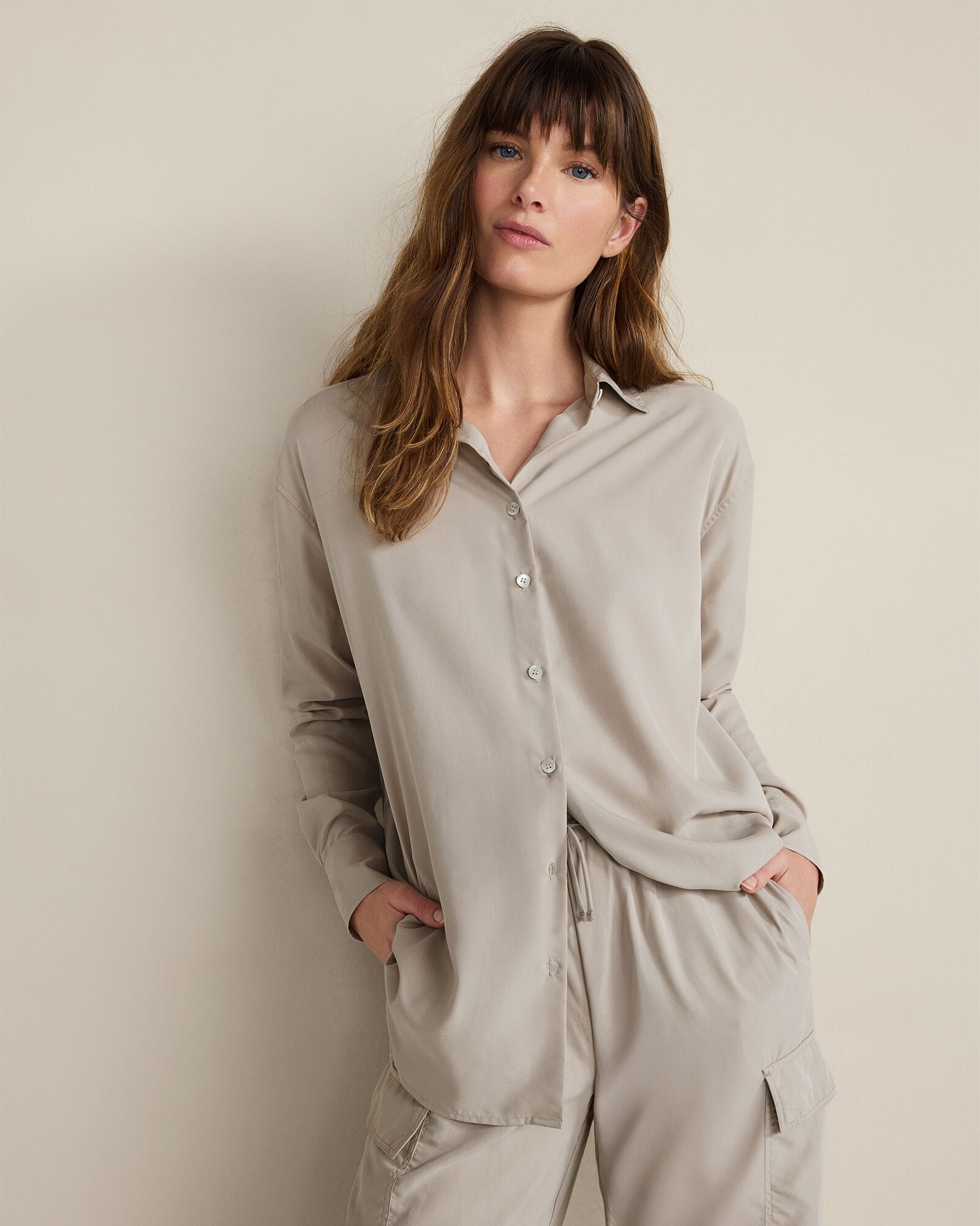 The Daily Shirt in Drapey Modal