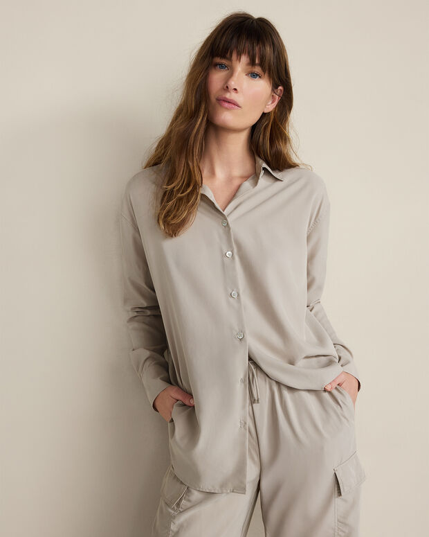 The Daily Shirt in Drapey Modal