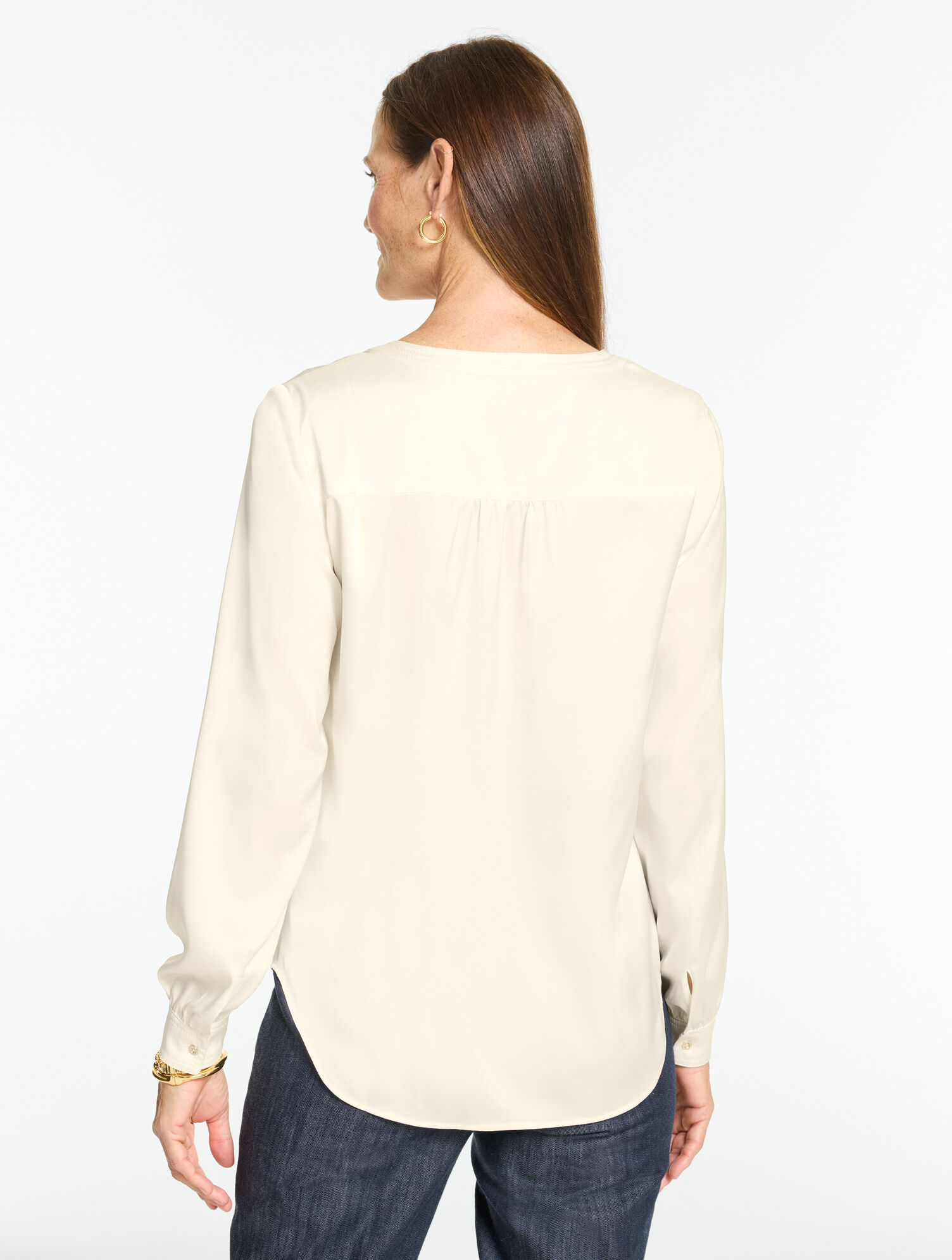 Soft Satin Charmeuse Top