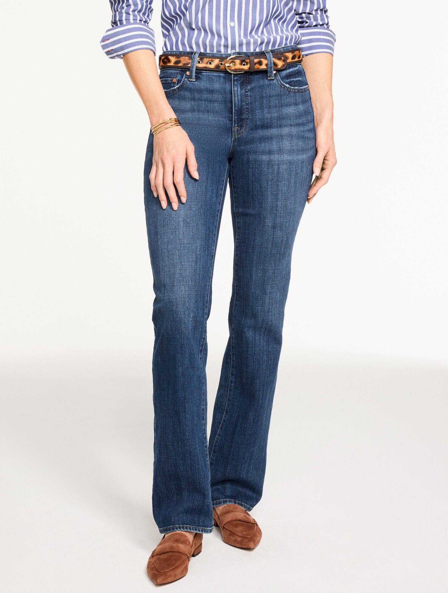Barely Boot Jeans Emma Wash Talbots