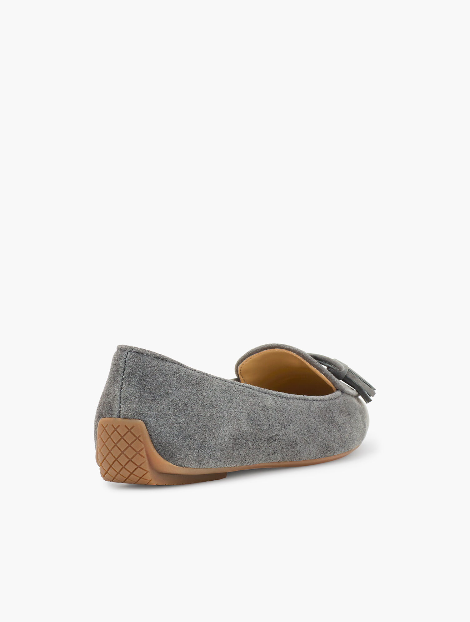 Francesca Tassel Tie Driving Moccasins - Suede