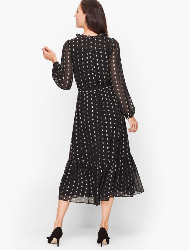 Clip Dot Shimmer Dress
