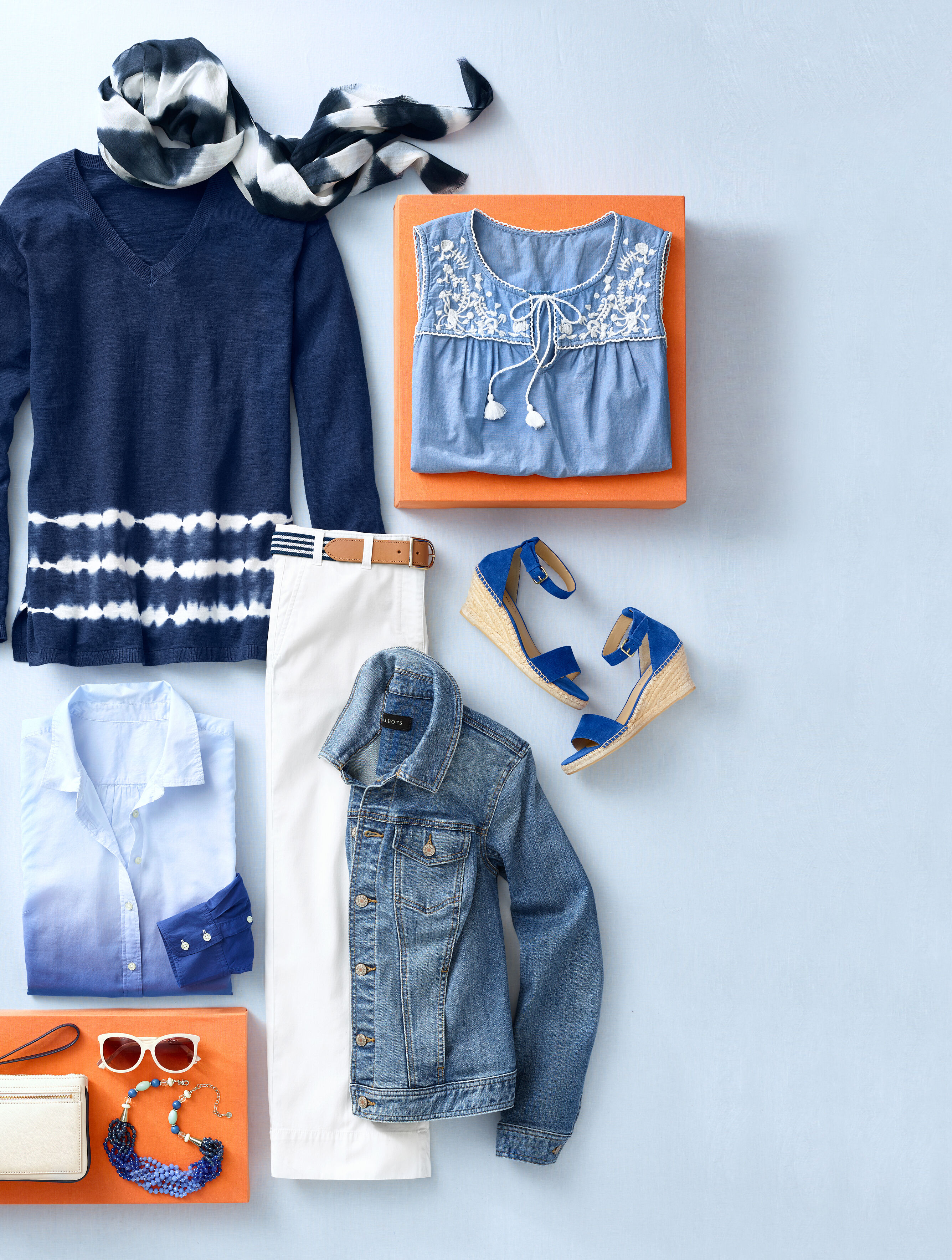 The Classic Denim Jacket-Bluebell Wash