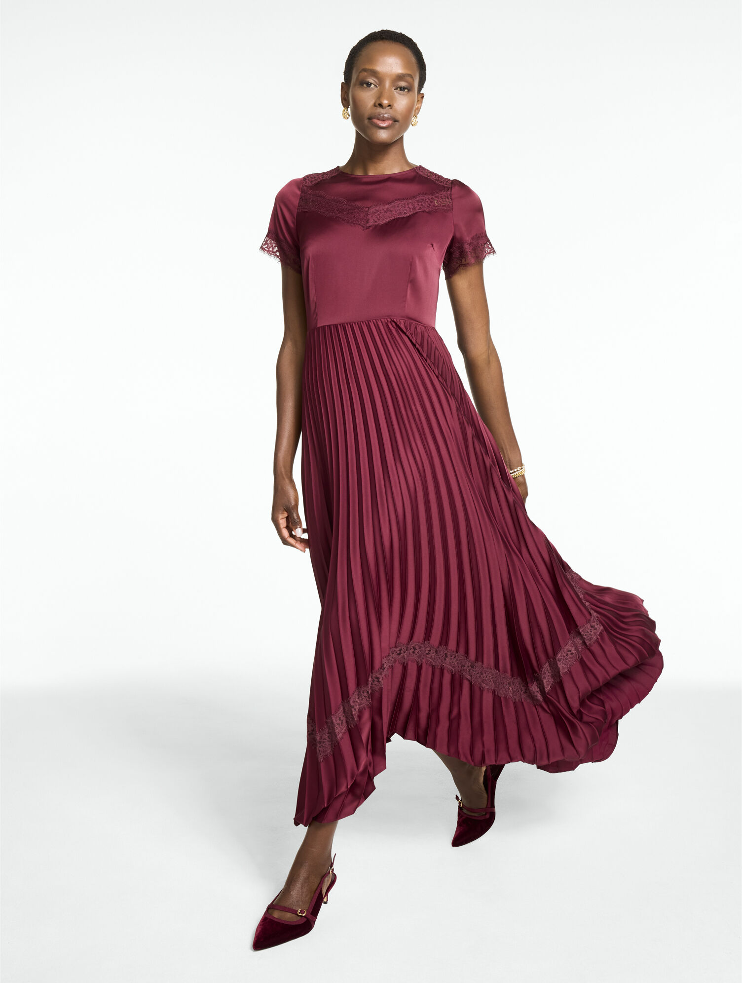 Soft Satin Charmeuse Dress