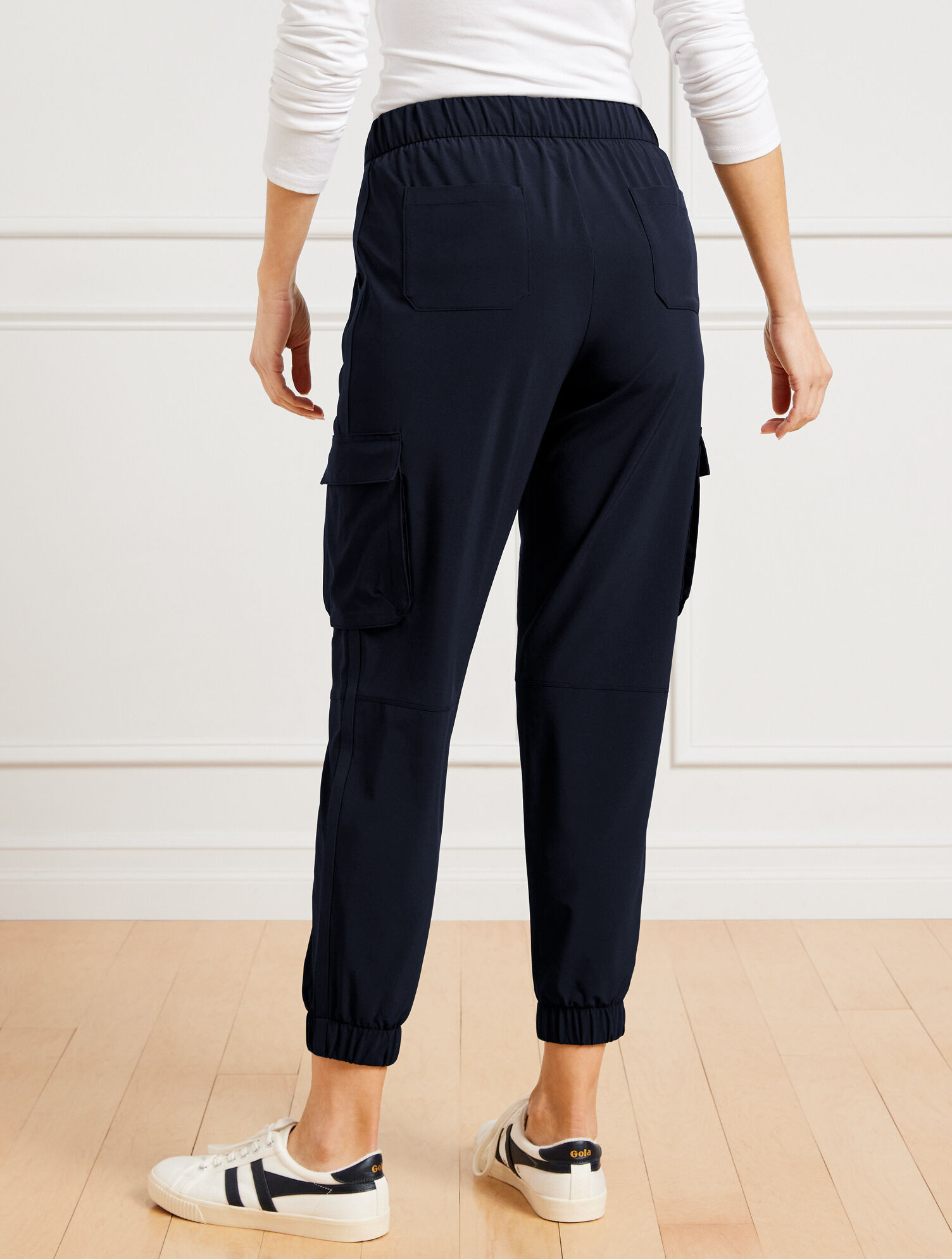 Lightweight Woven Stretch Cargo Pants