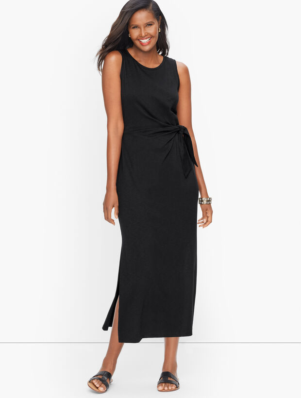 Cotton Modal Maxi Dress - Solid