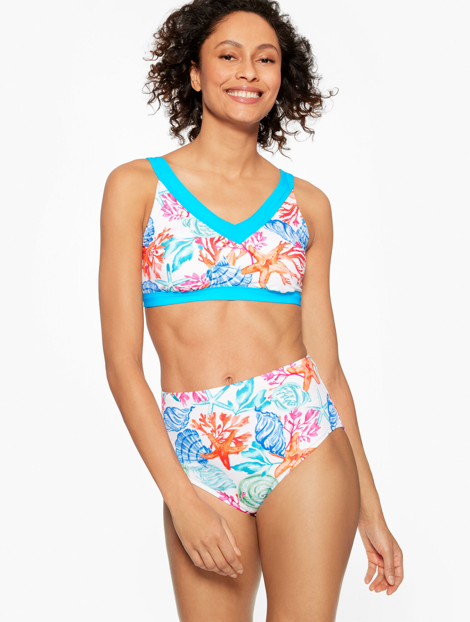 Miraclesuit&reg; Bikini Top - Coral &amp; Shells