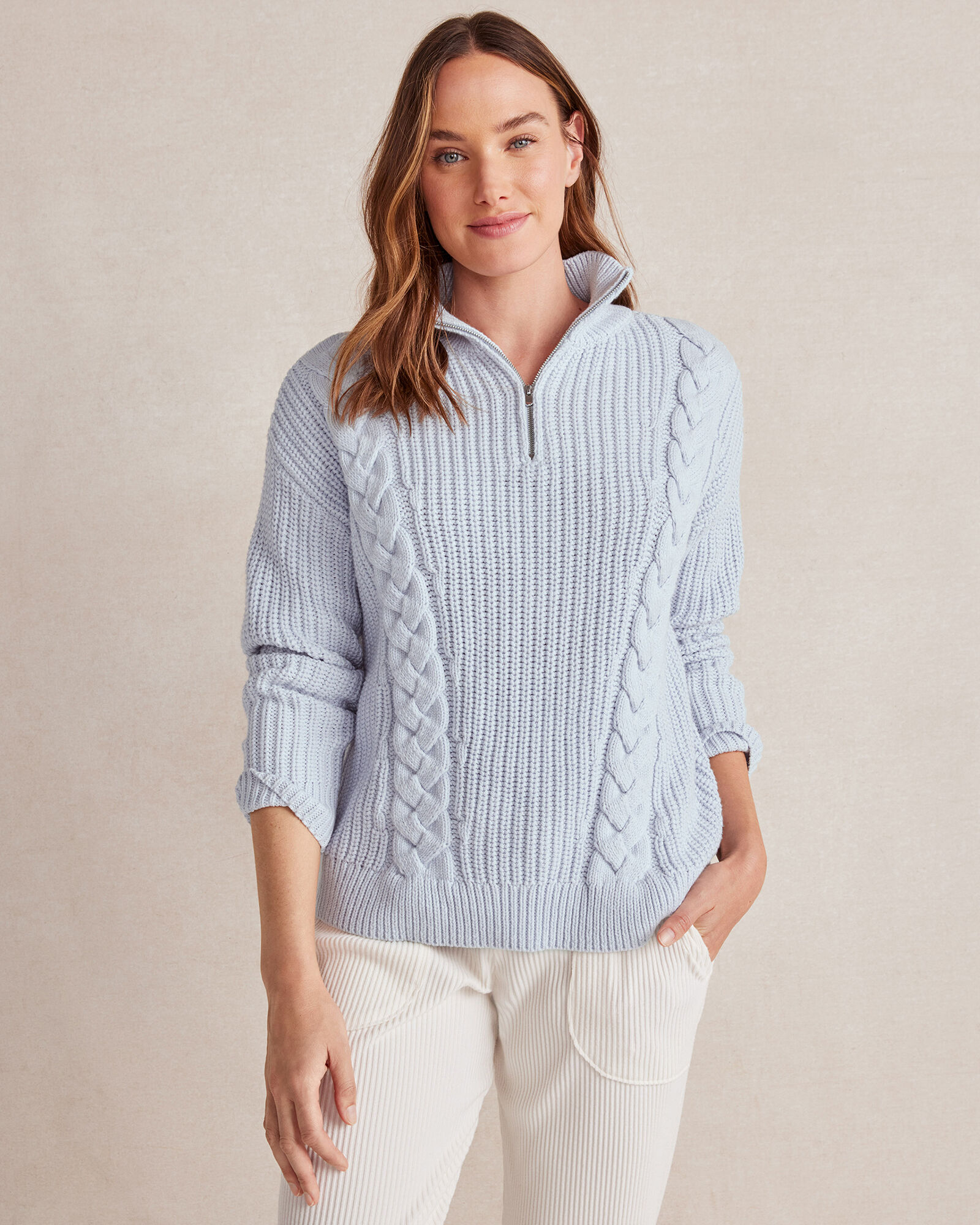 シェリエsheller half sleeve stitch knit tops シェリエsheller half