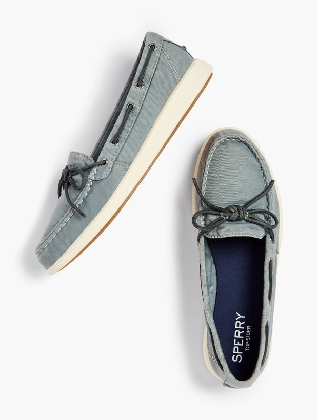 Sperry(R) Canvas Boat Shoes