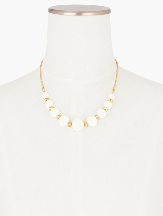 Uptown Pearl Statement Necklace