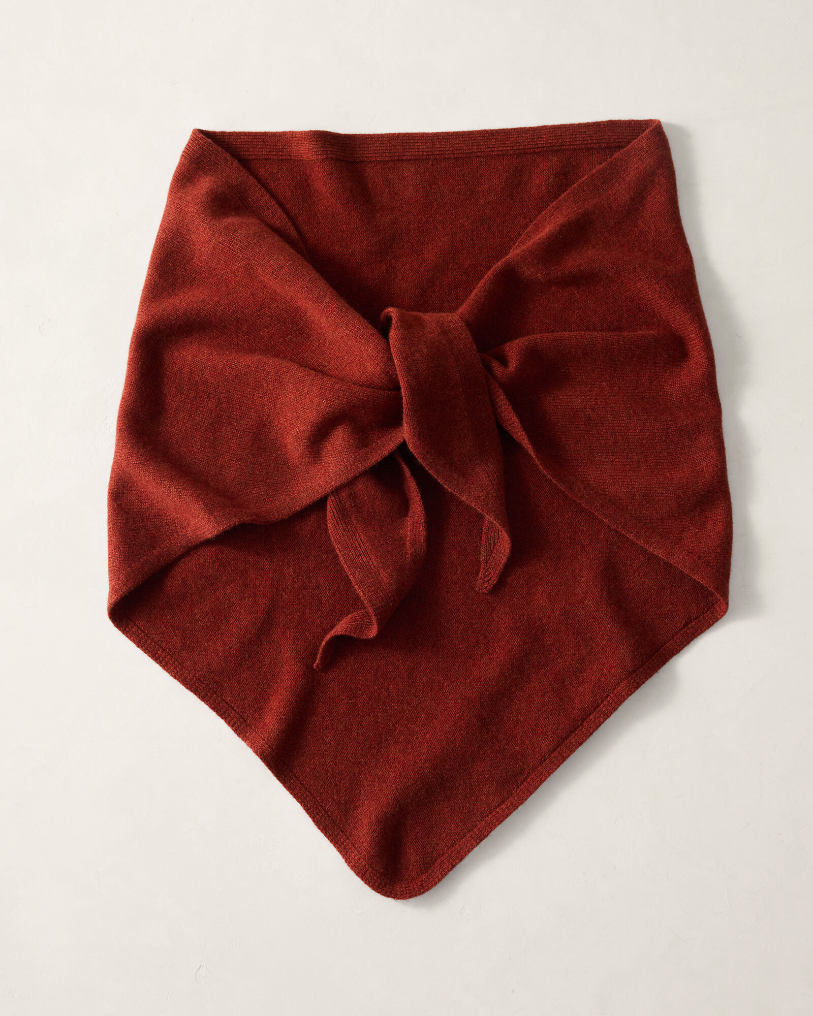 Cashmere Oversized Triangle Scarf
