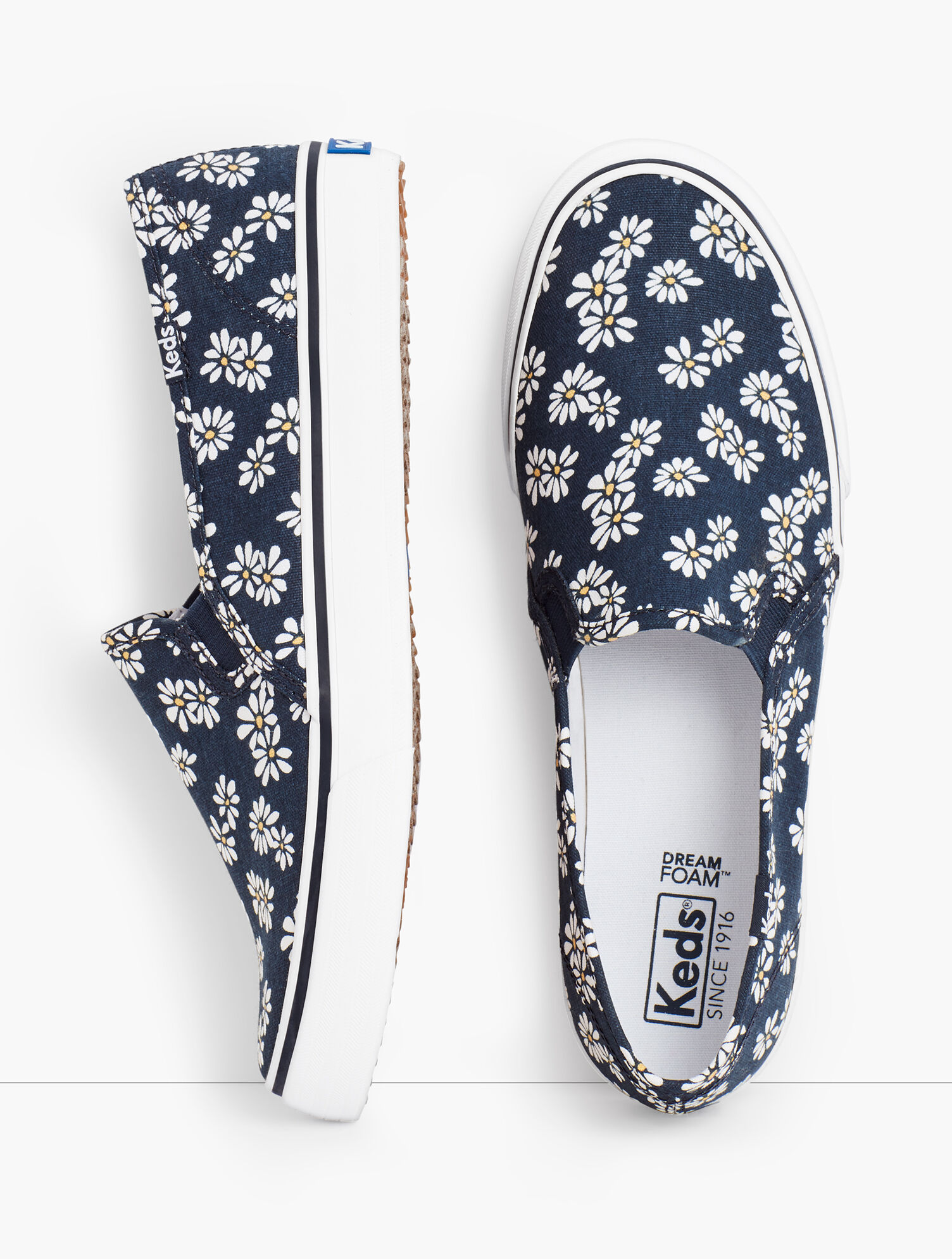 Keds® Double Decker Slip-On Sneakers Daisy Talbots