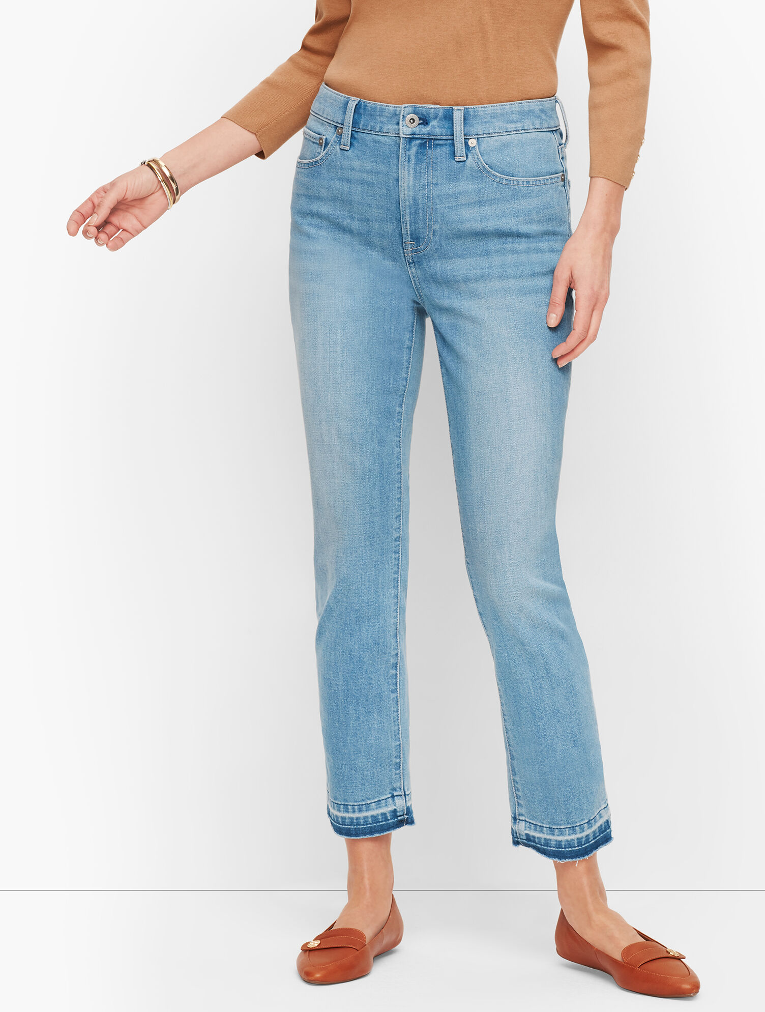 Modern Ankle Jeans - Leonard Wash