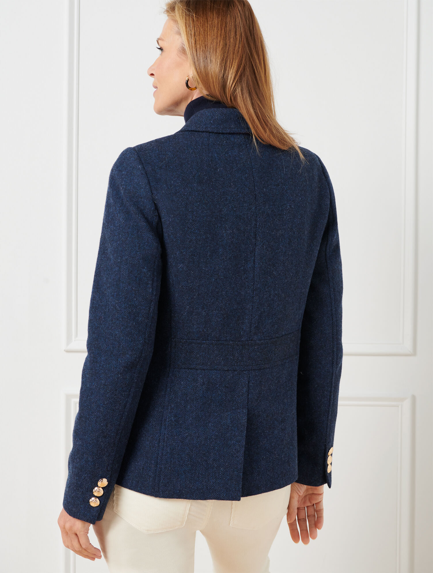 Classic Shetland Blazer - Herringbone