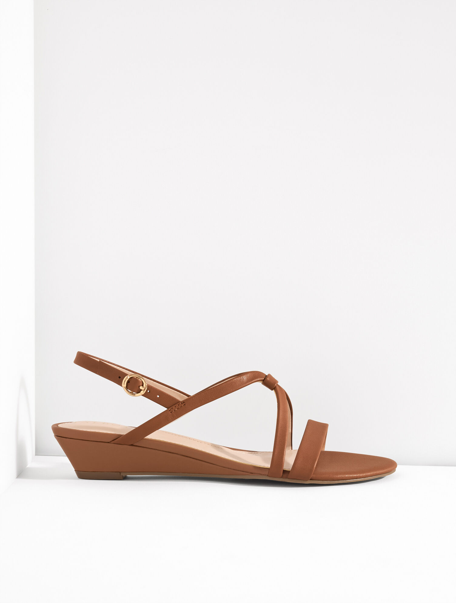 Capri Nappa Wedge Sandals
