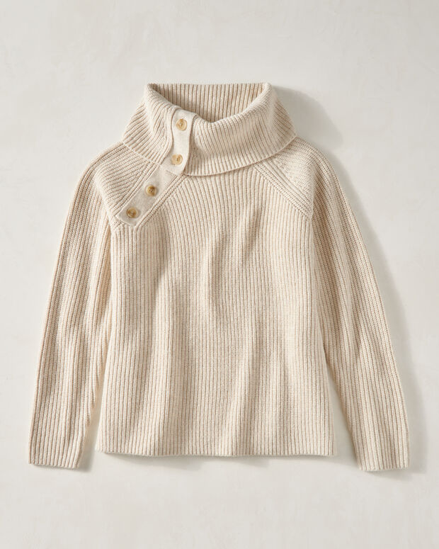 Side Button Sweater