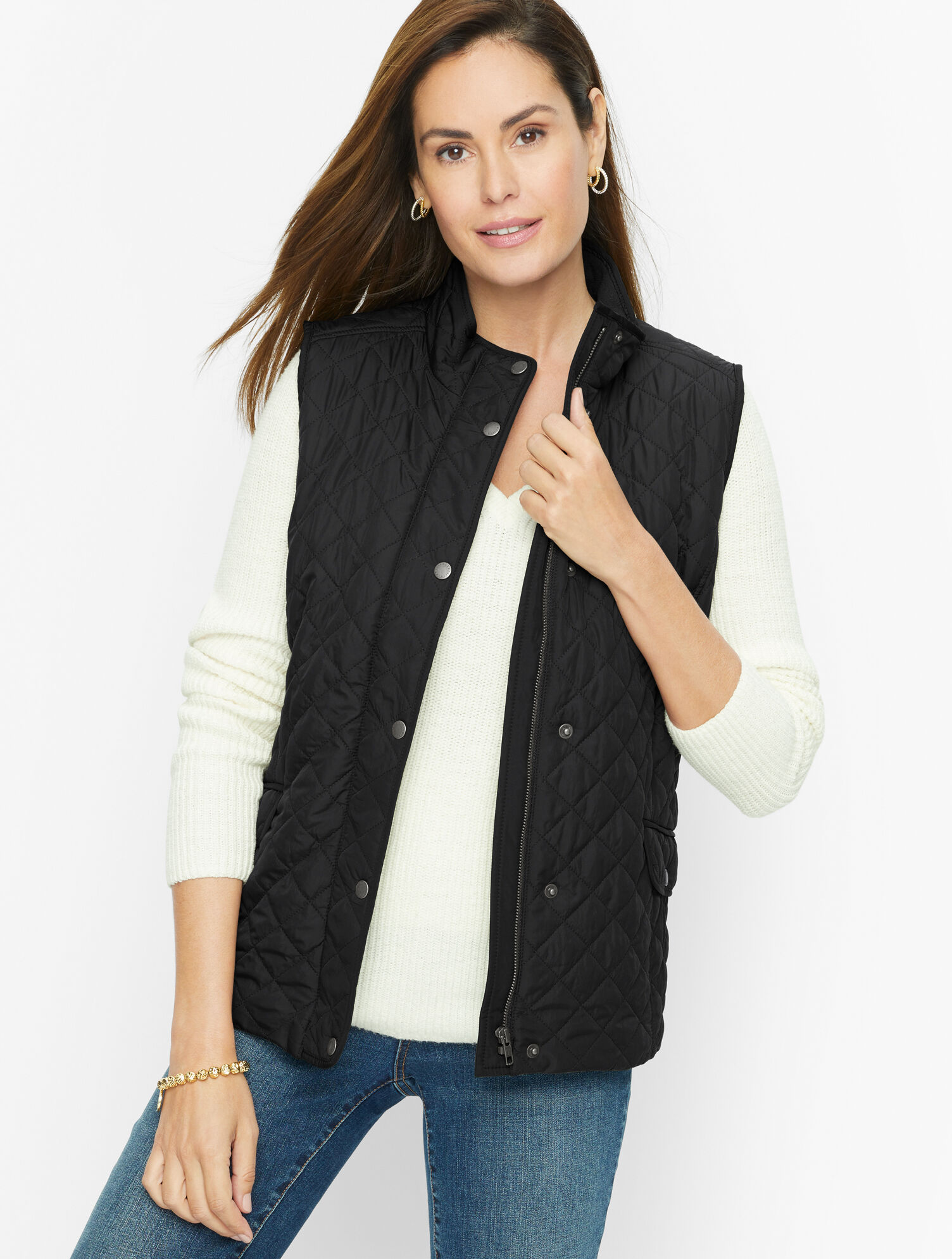 Diamond Quilted Vest