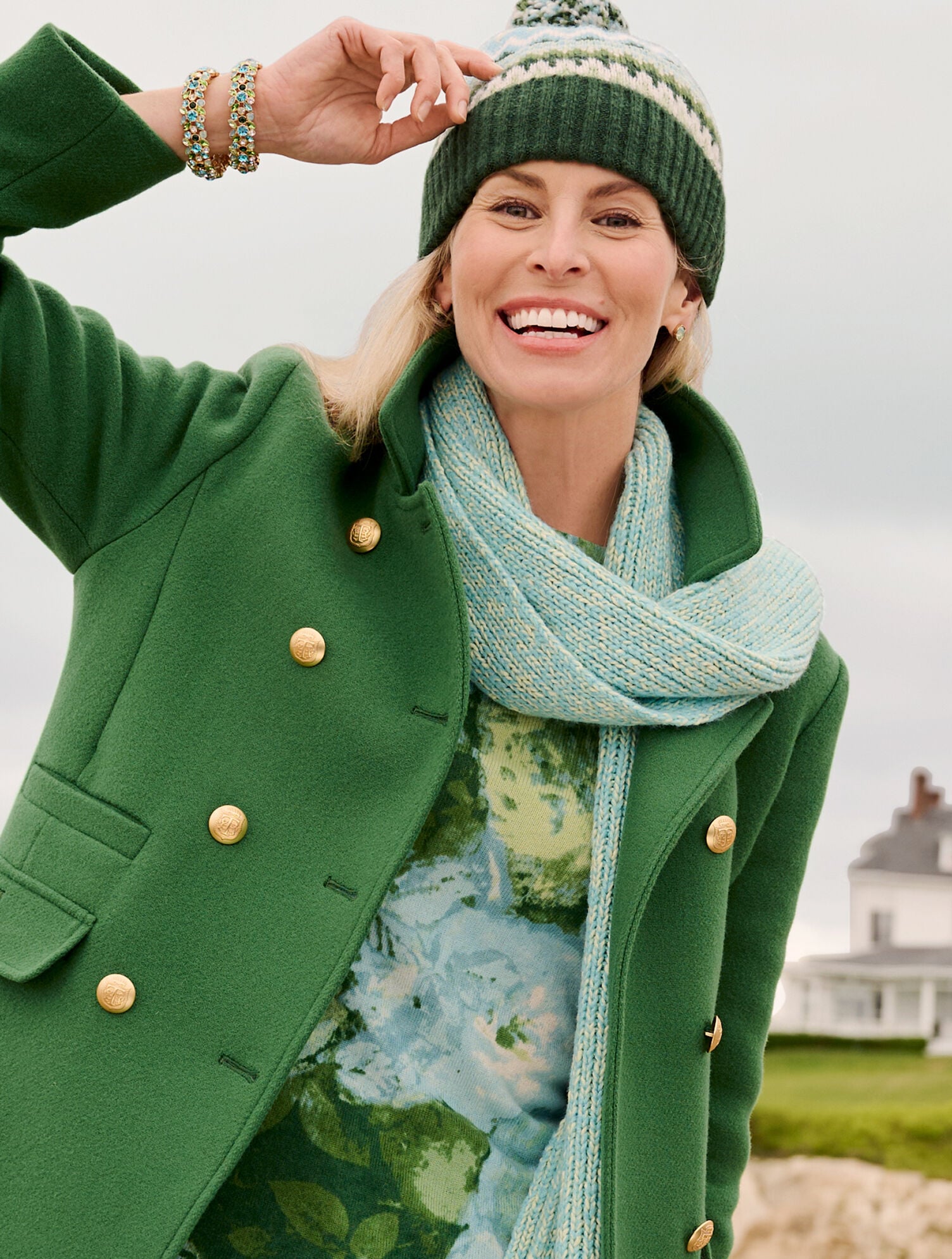 Albury Wool Blend Coat | Talbots