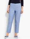 The Perfect Crop-Chambray