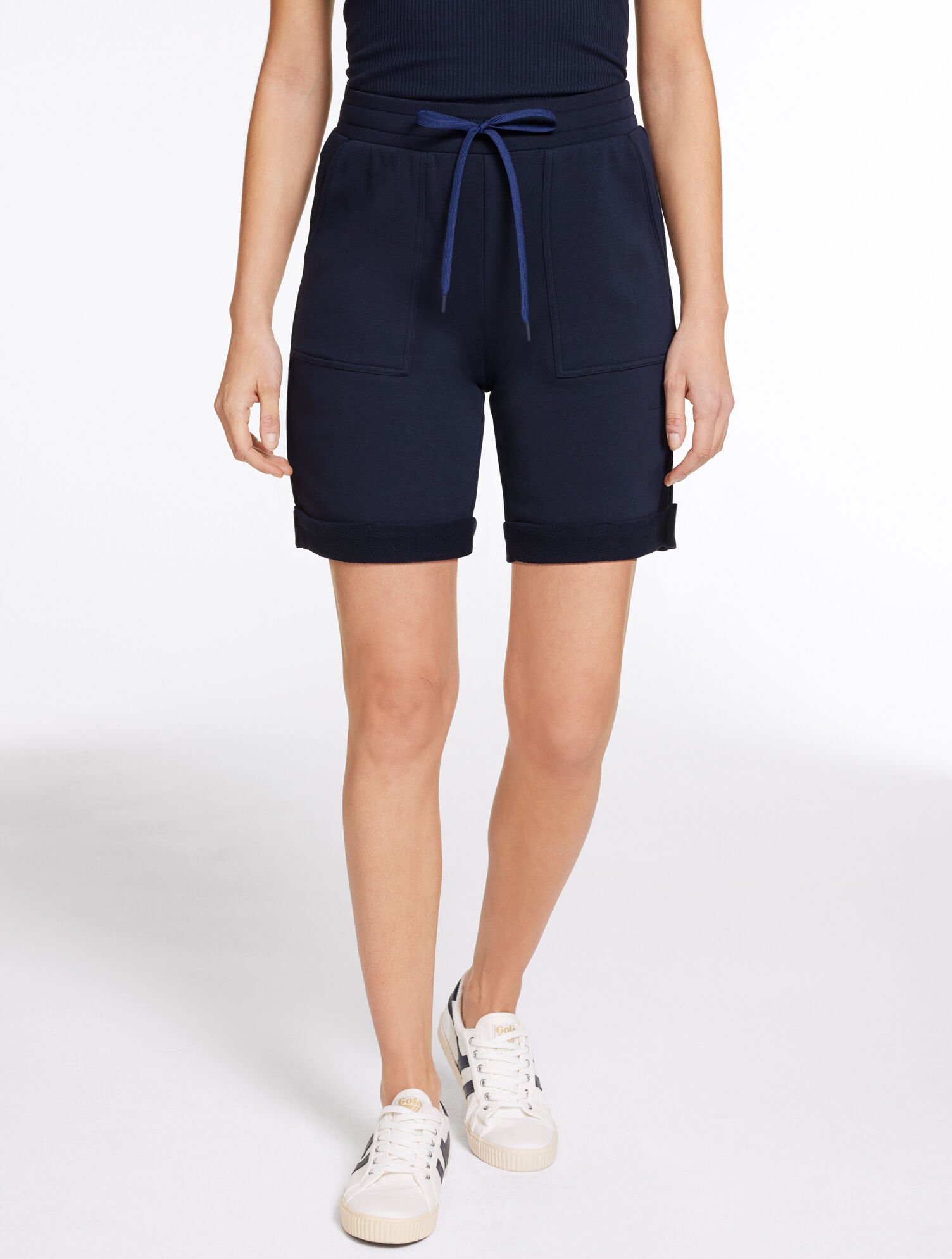 Classic French Terry Cuffed Shorts