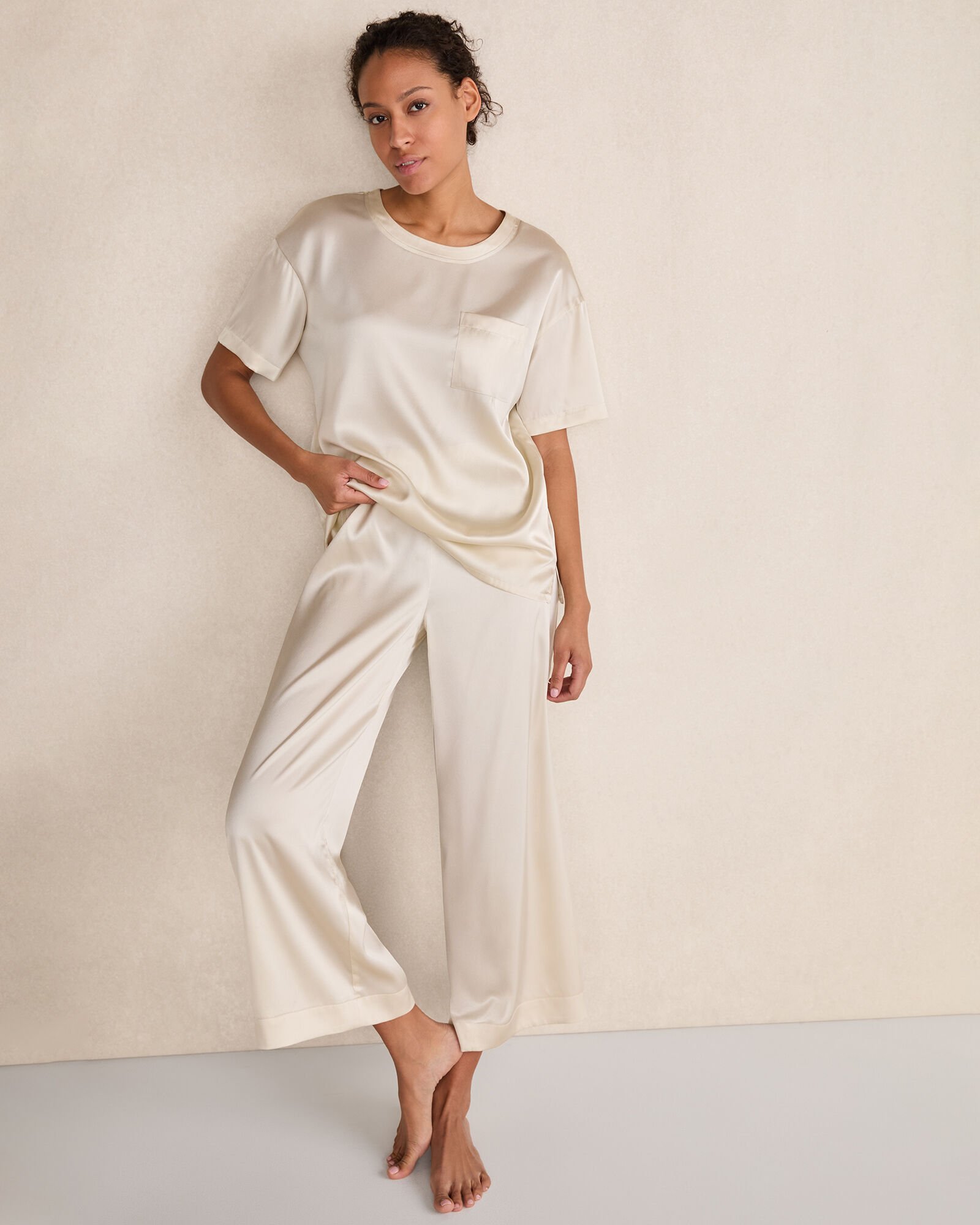 Washable Silk Sleep Pants