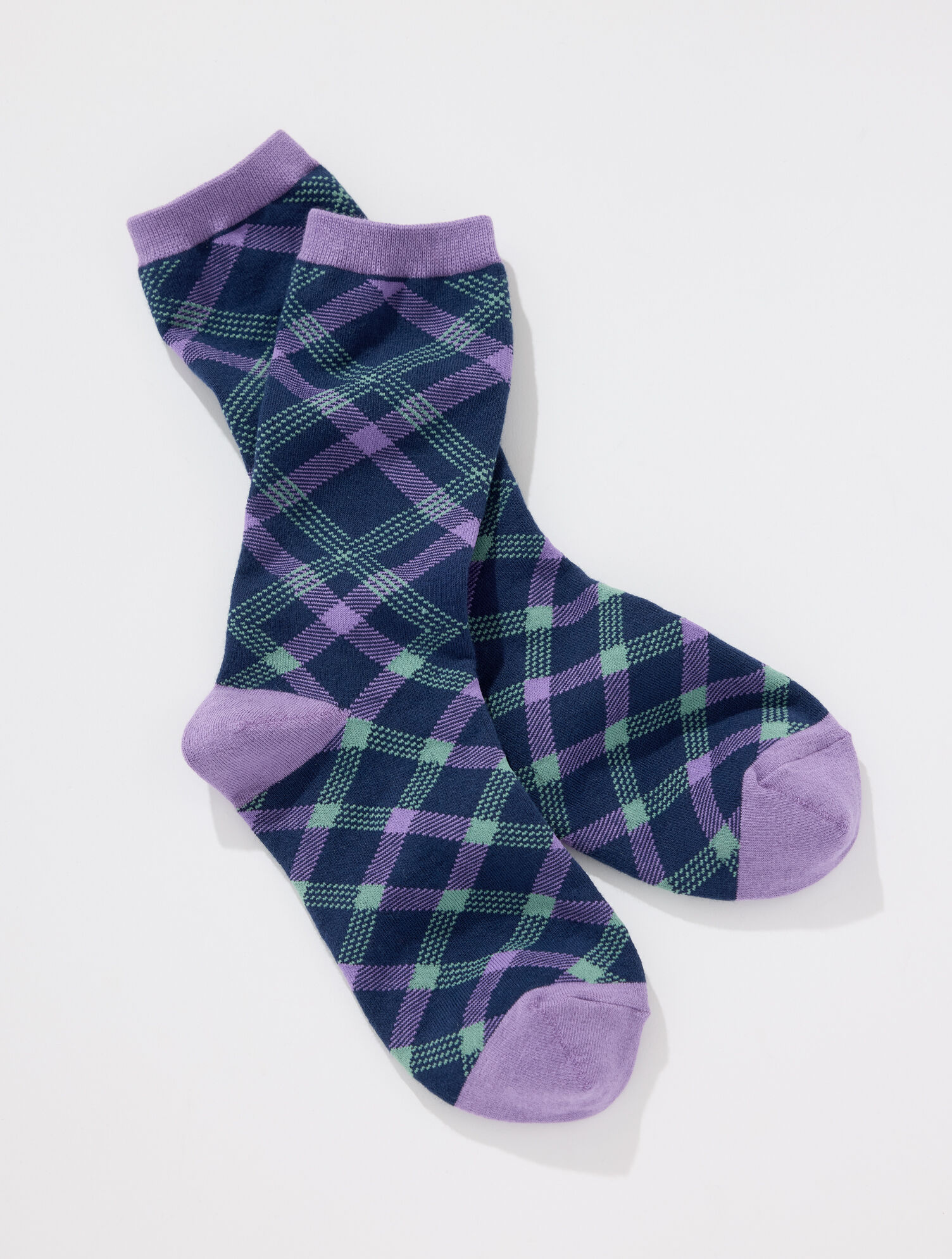 Simple Bias Trouser Socks