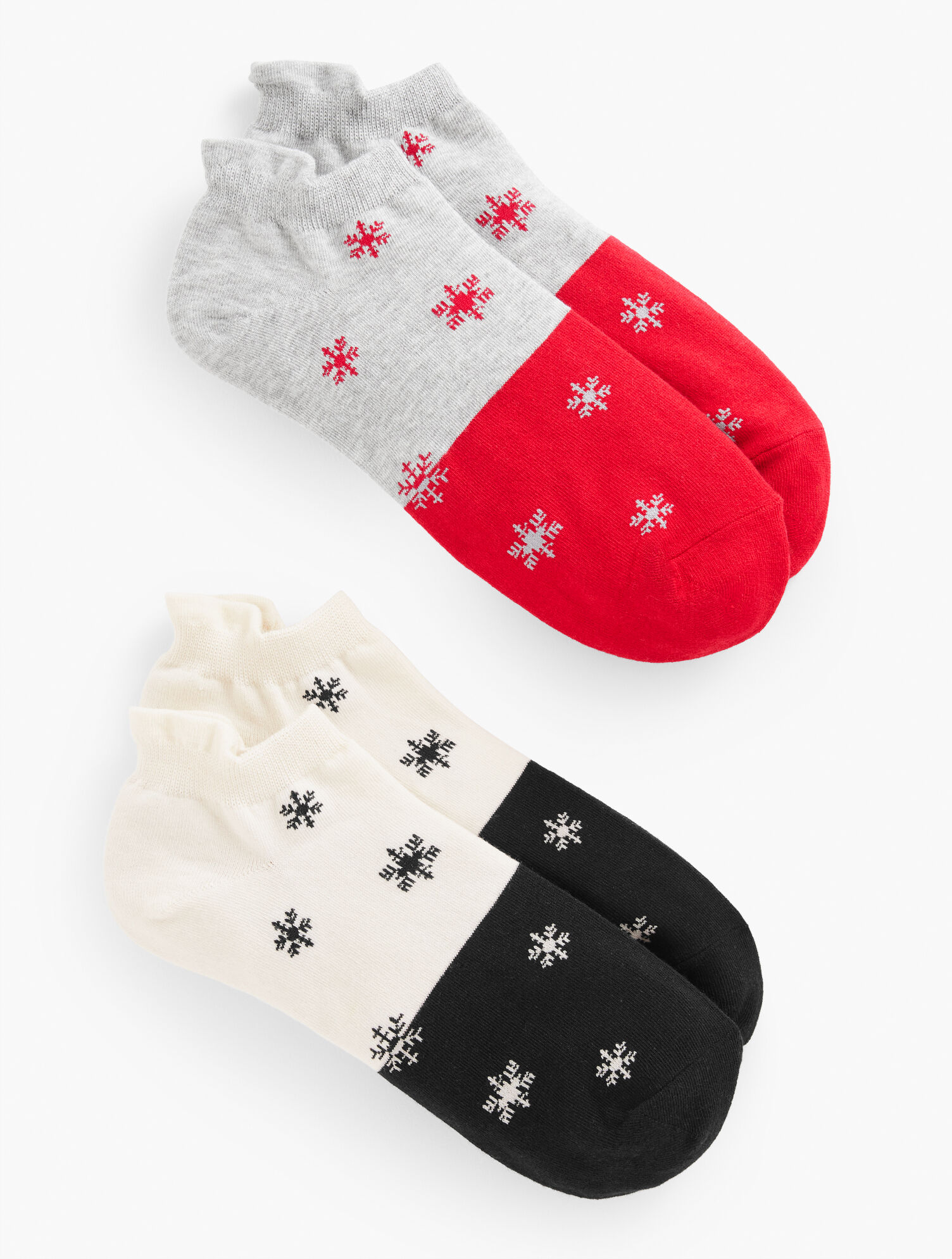 Snowflake 2-Pack Socks | Talbots