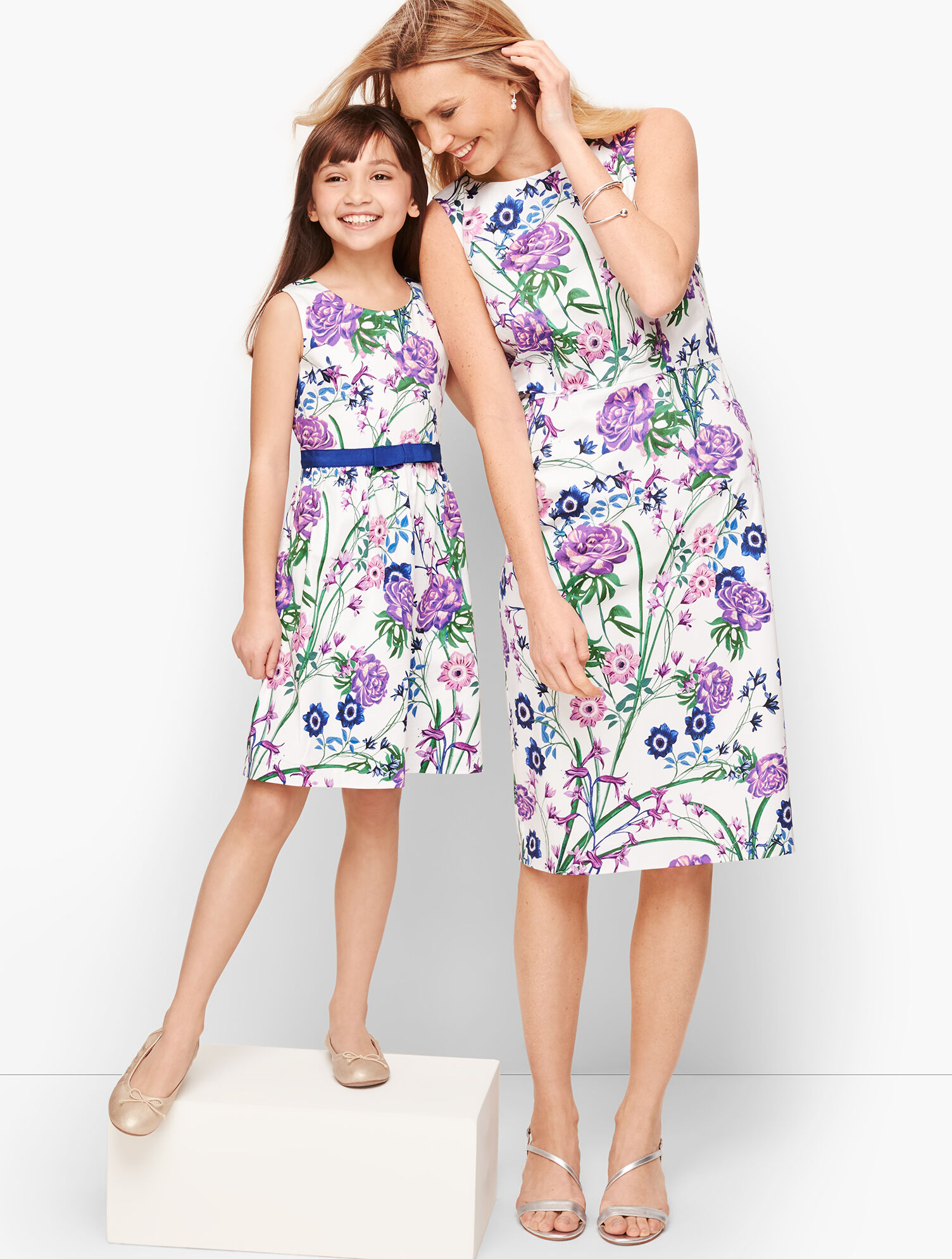 Sateen Botanical Gardens Sheath Dress
