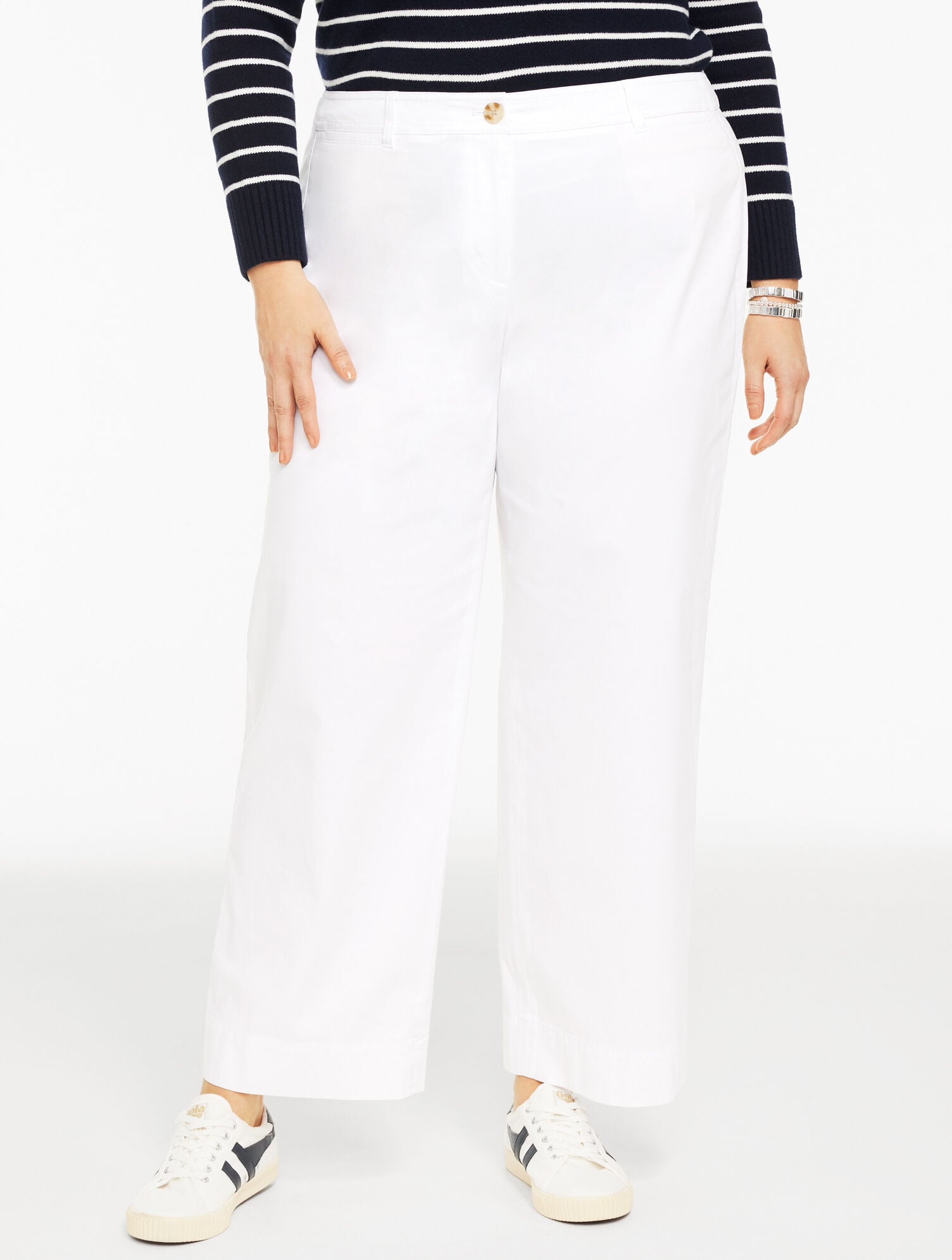 Wide Ankle Heritage Twill Pants