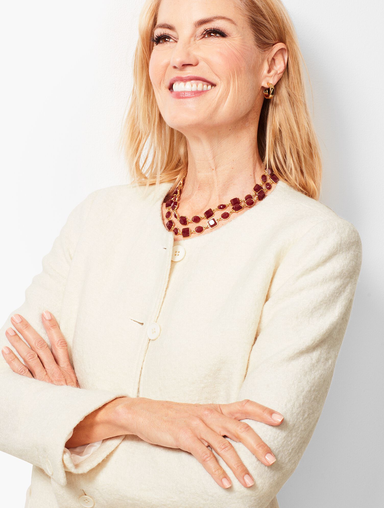 Boiled Wool Jacket - Solid | Talbots