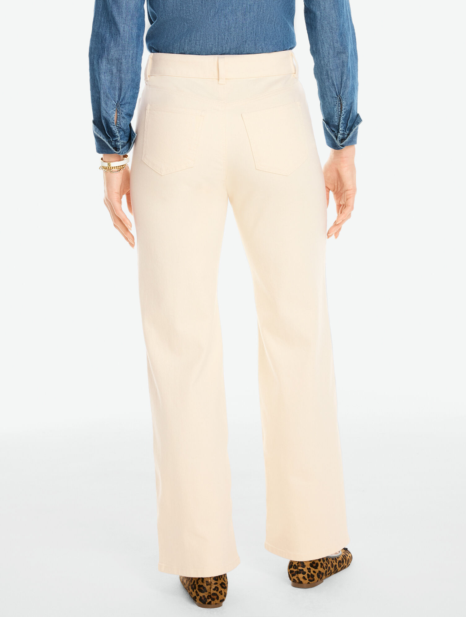 Classic Jean Trousers - Natural