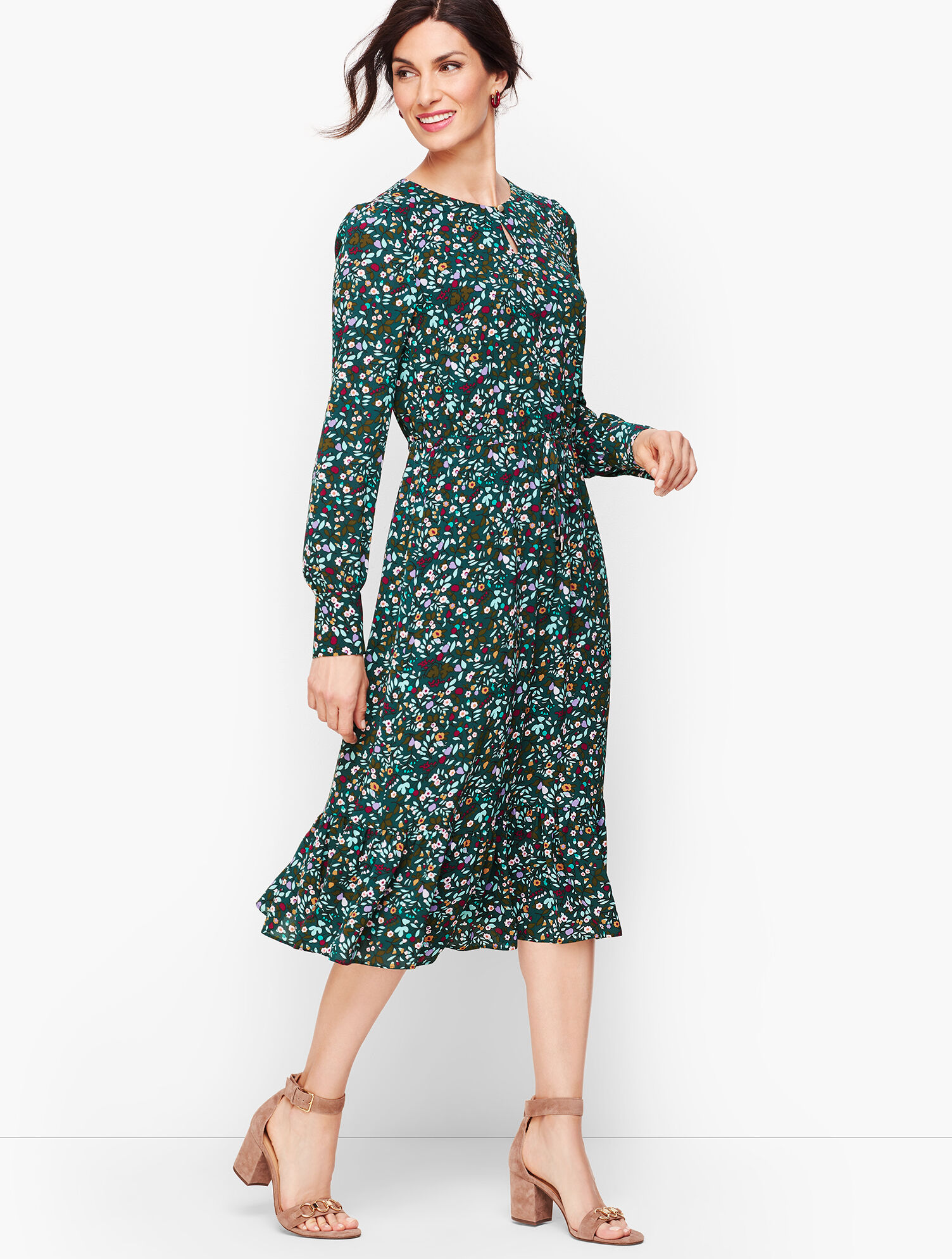 green emerald velvet dress Berrylush Women Solid Black Crepe Bodycon Fit & Flare Mini Dress main image 1