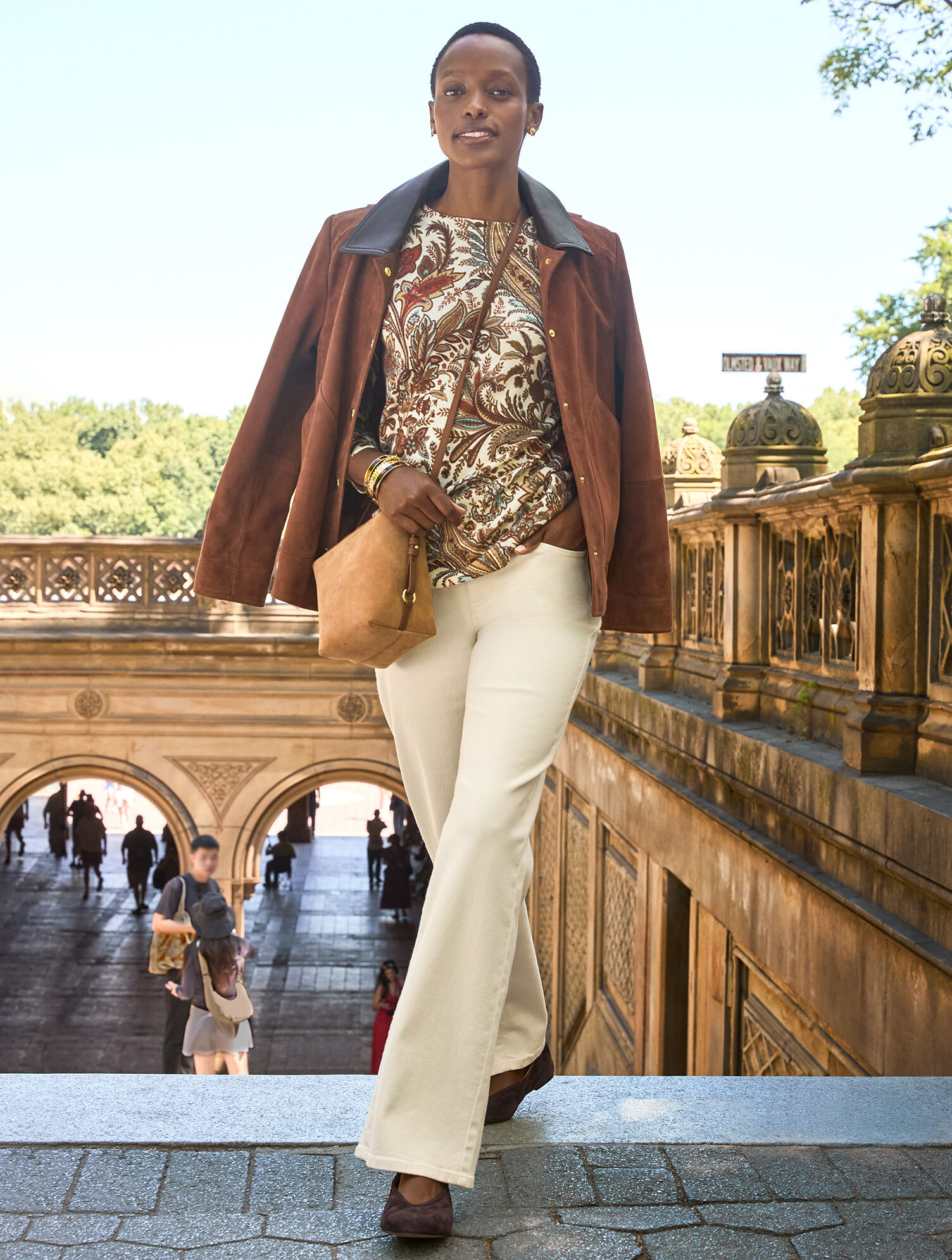 Classic Jean Trousers - Natural