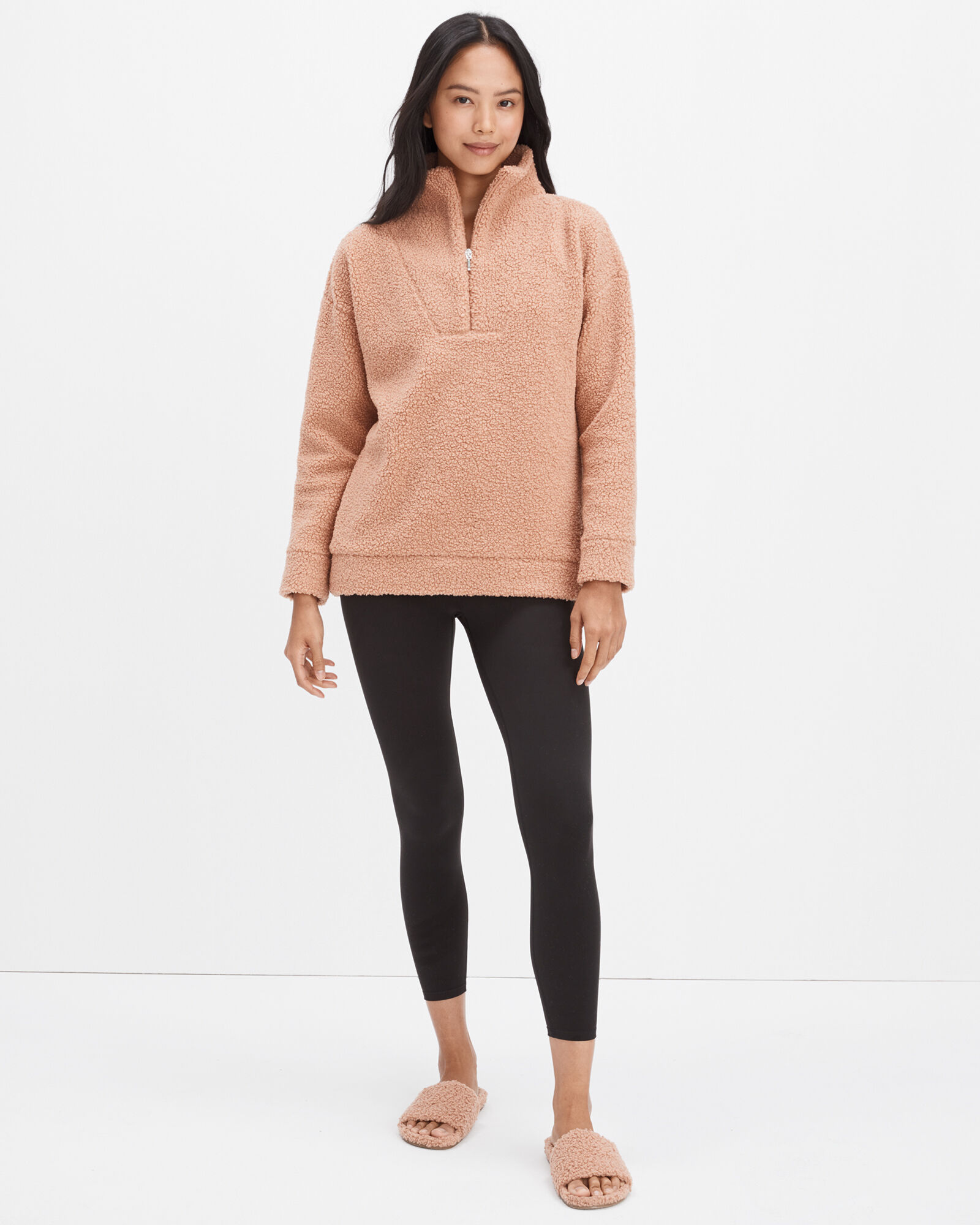 Sherpa Half-Zip Pullover